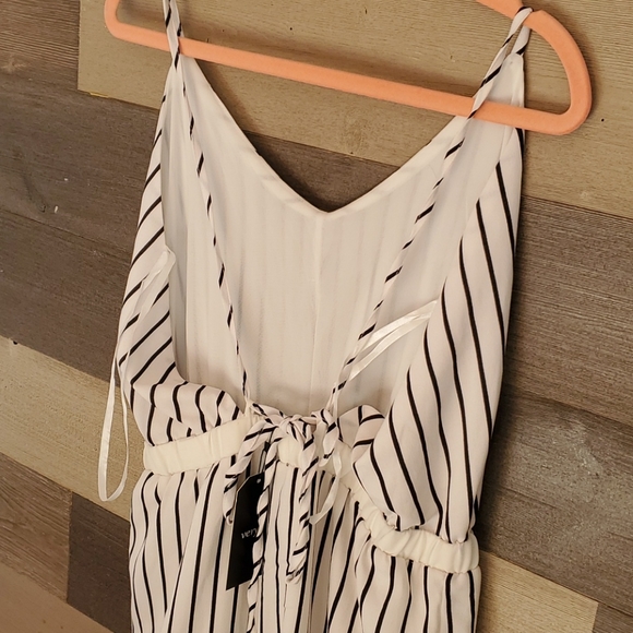 Very J Striped Jumpsuit - Picture 5 of 5